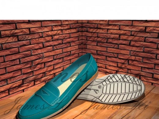 3D Max Design drawing of Moccasins