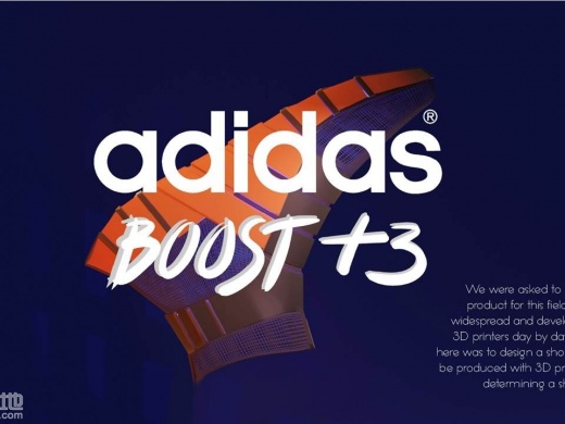 adidas boost +3 shoe design